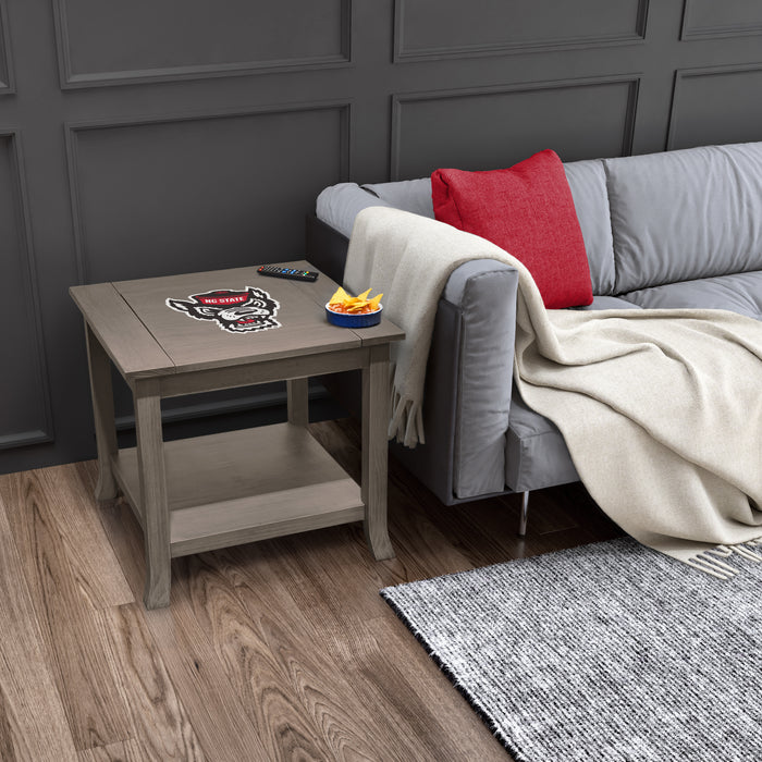 North Carolina State Wolfpack Game Day Side Table