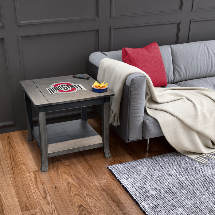 Ohio State Buckeyes Game Day Side Table