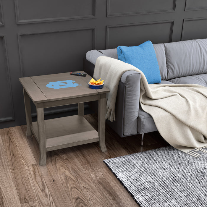 Univ of North Carolina Game Day Side Table