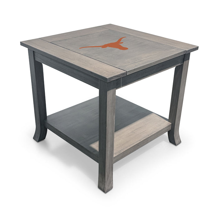 Univ of Texas Game Day Side Table