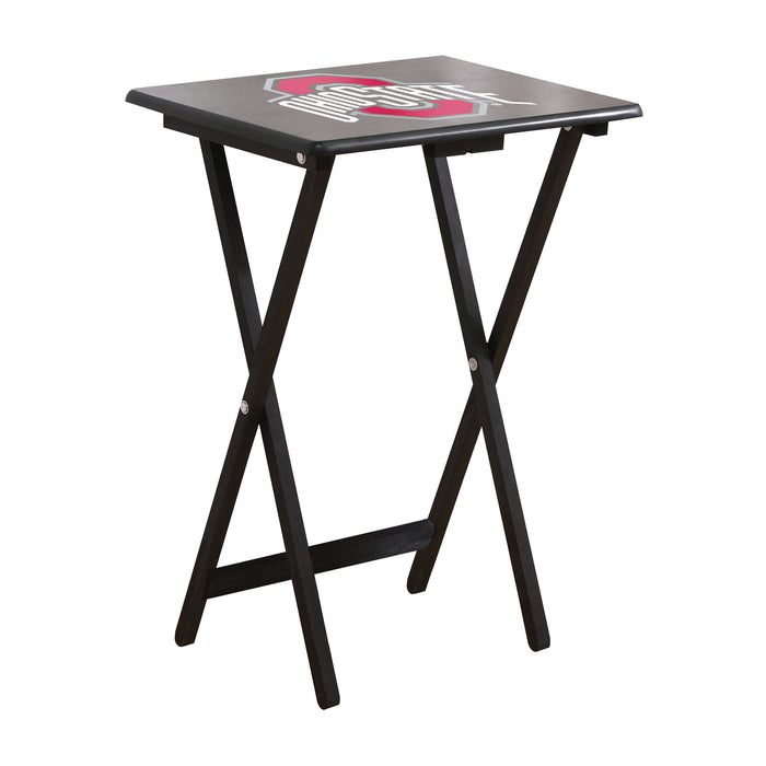 Ohio State Buckeyes TV Trays W/Stand
