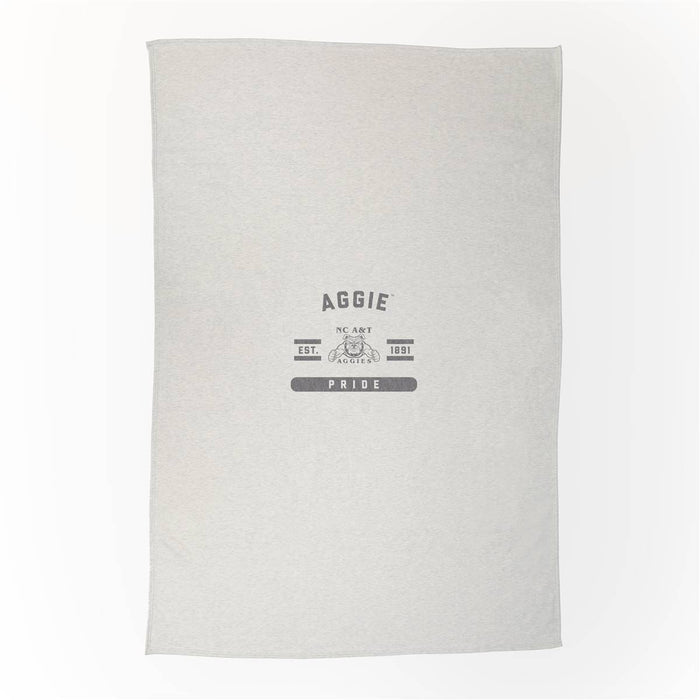 North Carolina A&T Sublimated Sweatshirt Blanket