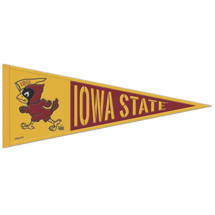 Iowa State Cyclones Wool Pennant 13X32 in.