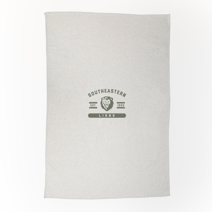 Southeastern Louisiana Sublimated Sweatshirt Blanket