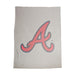 Atlanta Braves Oversized Logo Sublimated Sweatshirt Blanket