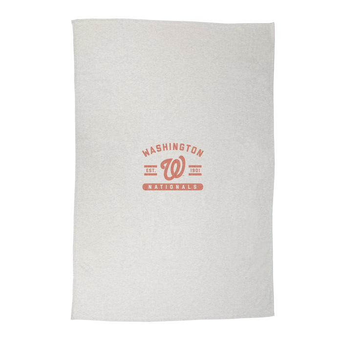 Washington Nationals Sublimated Sweatshirt Blanket