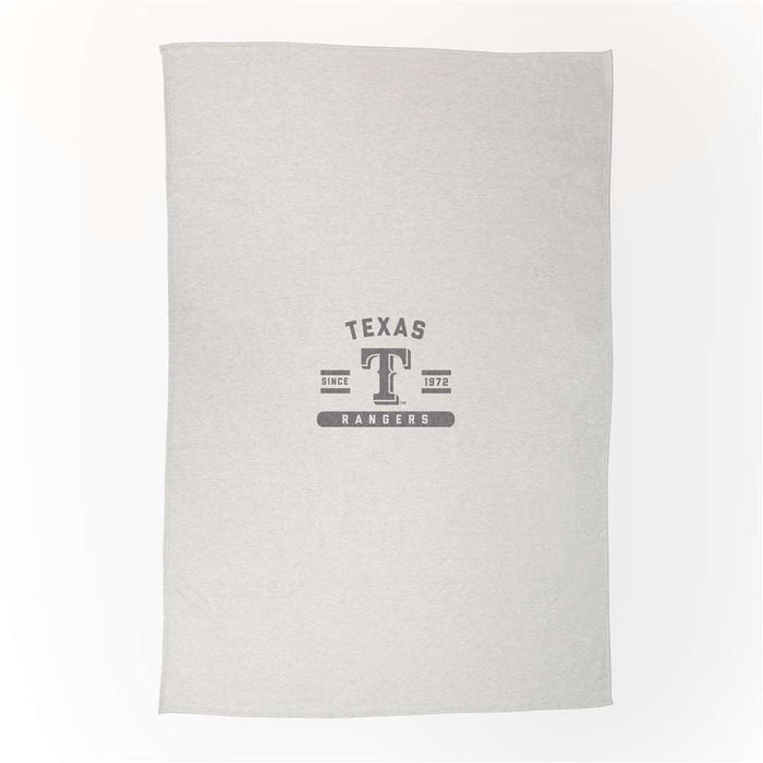 Texas Rangers Sublimated Sweatshirt Blanket