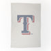 Texas Rangers Oversized Logo Sublimated Sweatshirt Blanket