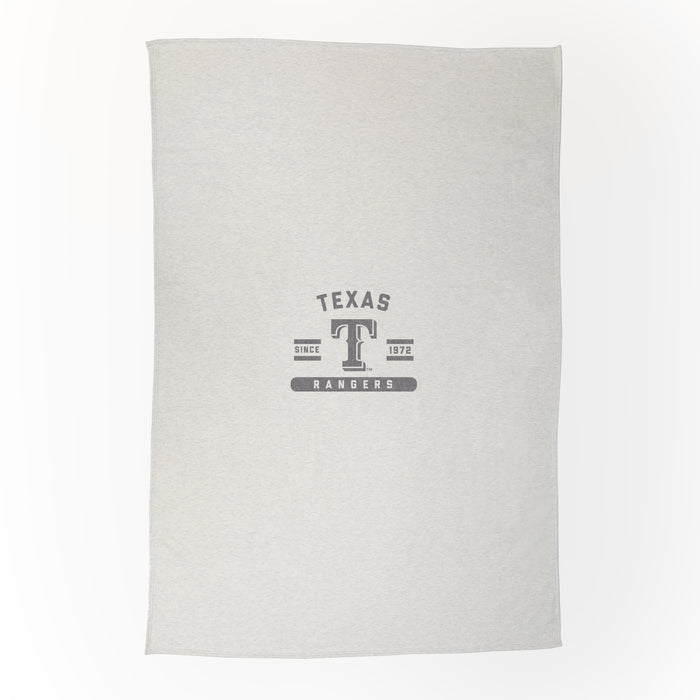 Texas Rangers Sublimated Sweatshirt Blanket
