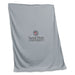 Sacred Heart Gray Screened Sweatshirt Blanket