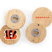 Cincinnati Bengals Coasters with Bottle Openers Set of 4