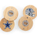 Dallas Cowboys Coasters with Bottle Openers Set of 4