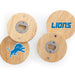 Detroit Lions Coasters with Bottle Openers Set of 4