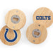 Indianapolis Colts Coasters with Bottle Openers Set of 4