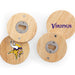 Minnesota Vikings Coasters with Bottle Openers Set of 4