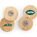 New York Jets Coasters with Bottle Openers Set of 4