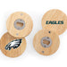 Philadelphia Eagles Coasters with Bottle Openers Set of 4