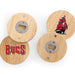Tampa Bay Buccaneers Coasters with Bottle Openers Set of 4