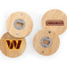 Washington Commanders Coasters with Bottle Openers Set of 4