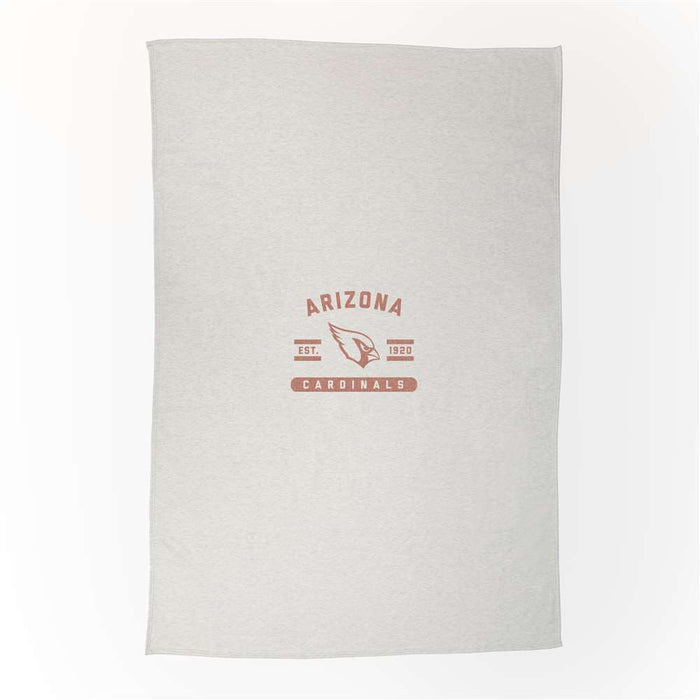 Arizona Cardinals Sublimated Sweatshirt Blanket