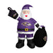 Baltimore Ravens Inflatable Santa 7 Ft Tall