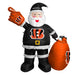 Cincinnati Bengals Santa Clause Yard Inflatable 7 Ft Tall