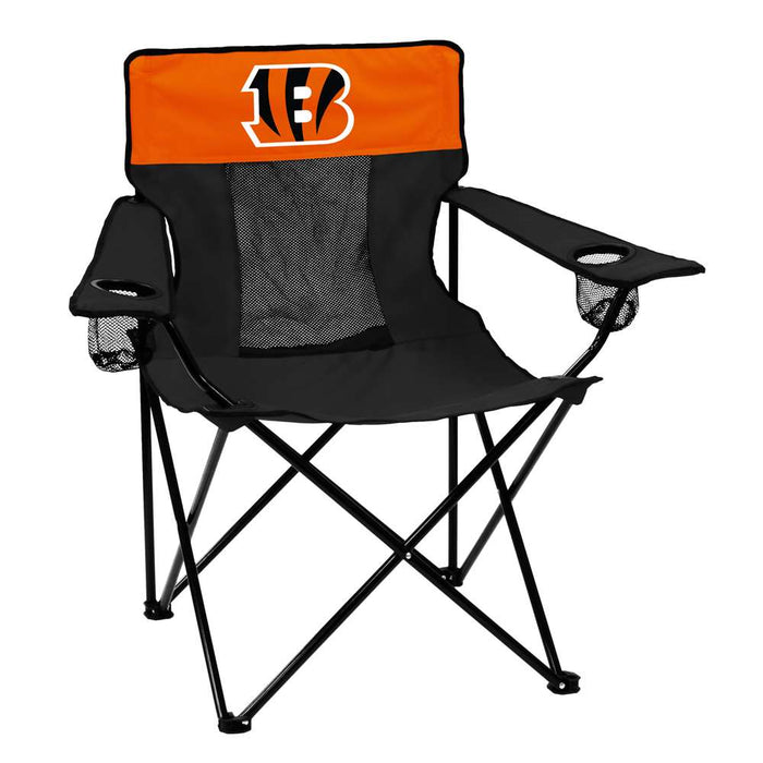 Cincinnati Bengals Elite Folding Tailgate Chair With Carry Bag