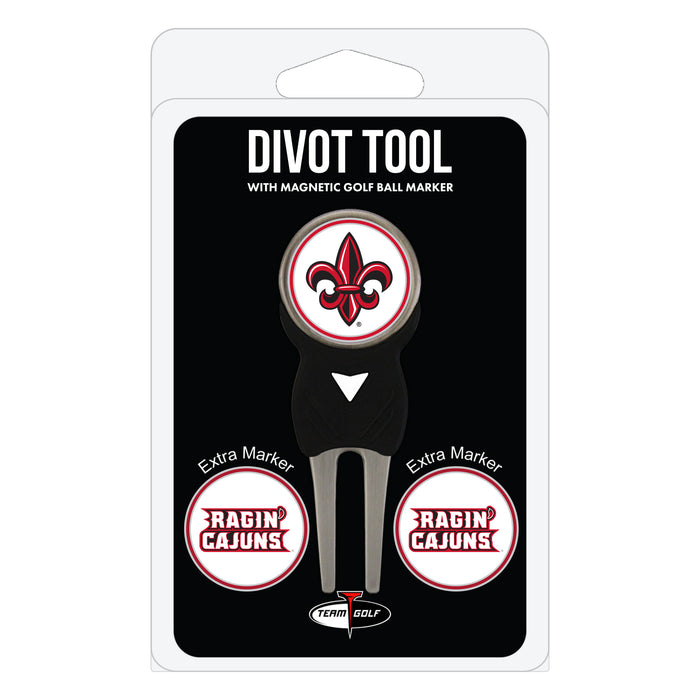 Louisiana Lafayette Ragin Cagin Golf Signature Divot Tool Pack  60745