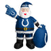 Indianapolis Colts Santa Clause Yard Inflatable 7 Ft Tall