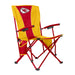 Kansas City Chiefs Big Boy  Hard Arm Folding Chair - Tailgate - Camping