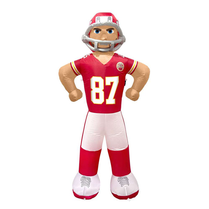 Kansas City Chiefs Travis Kelce Inflatable Mascot 7 ft Tall