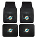 Los Angeles Chargers 4-pc Vinyl Car Mat Set