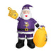 Minnesota Vikings Inflatable Santa 7 Ft Tall