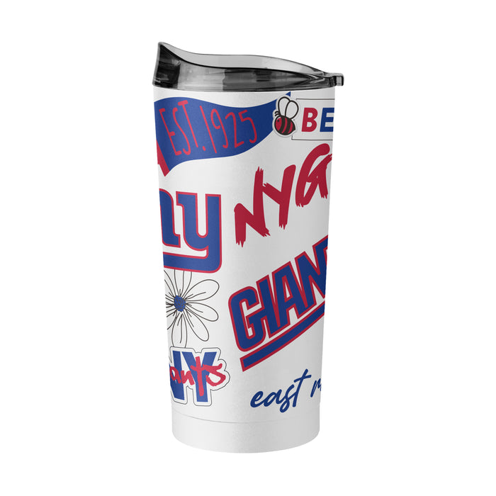 New York Giants 20oz Powder Coat Tumbler