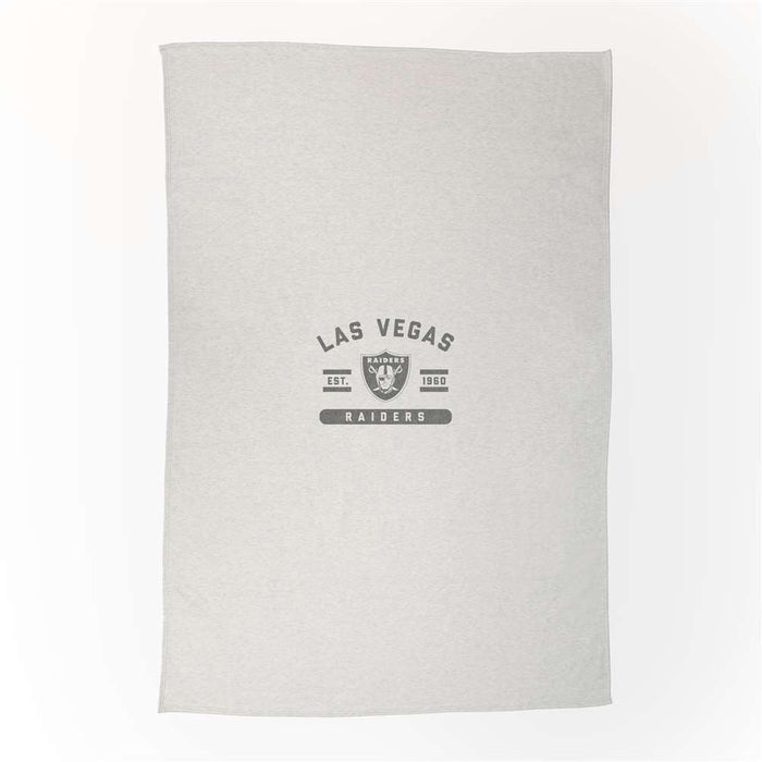 Las Vegas Raiders Sublimated Sweatshirt Blanket
