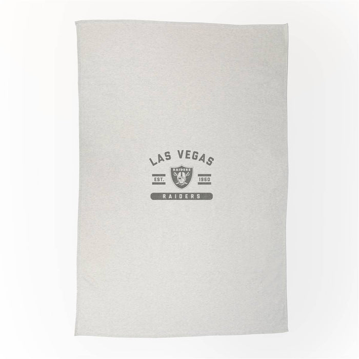 Las Vegas Raiders Sublimated Sweatshirt Blanket