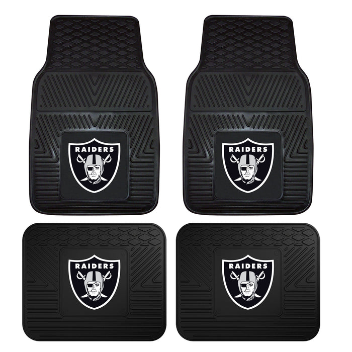 Ohio State Buckeyes 4-pc Vinyl Car Mat Set