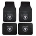 Ohio State Buckeyes 4-pc Vinyl Car Mat Set