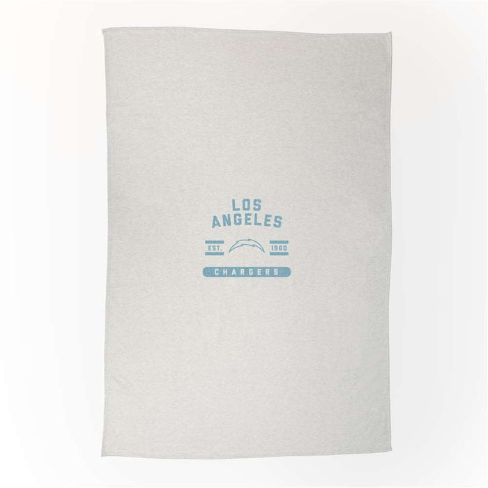 LA Chargers Sublimated Sweatshirt Blanket