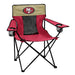 San Francisco 49ers Elite Folding Tailgate Chair With Carry Bag