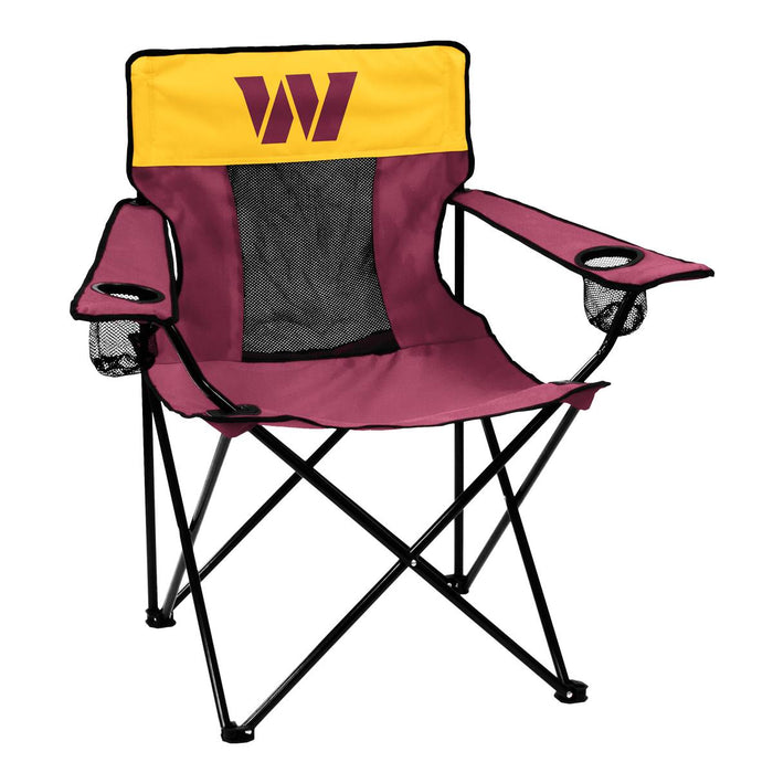 Washington Commanders Elite Folding Tailgate Chair With Carry Bag