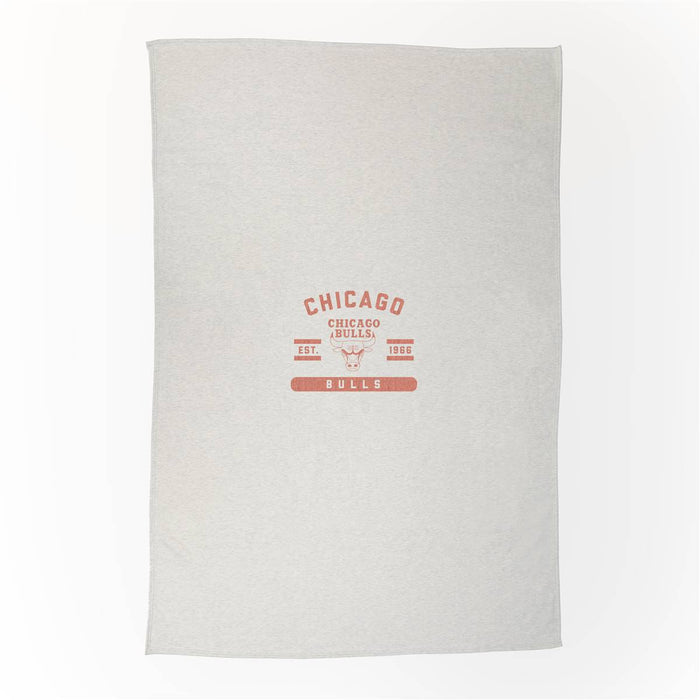 Chicago Bulls Sublimated Sweatshirt Blanket