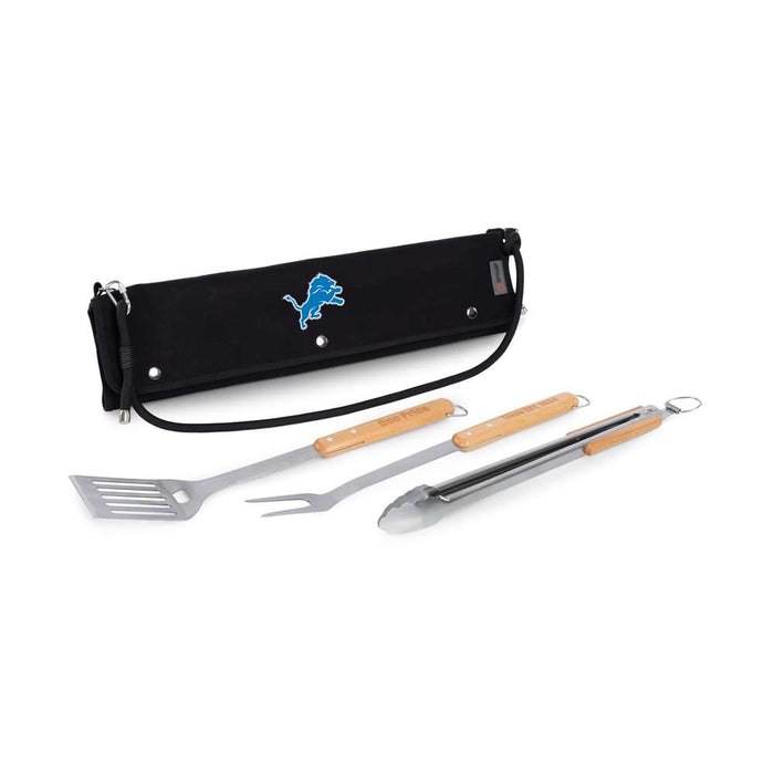 Detroit Lions BBQ Roll Up 3 Piece Set