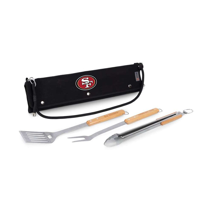 San Francisco 49ers BBQ Roll Up 3 Piece Set