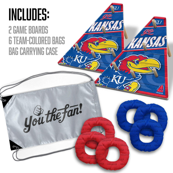 Kansas Jayhawks Ring Toss Tailgate Game