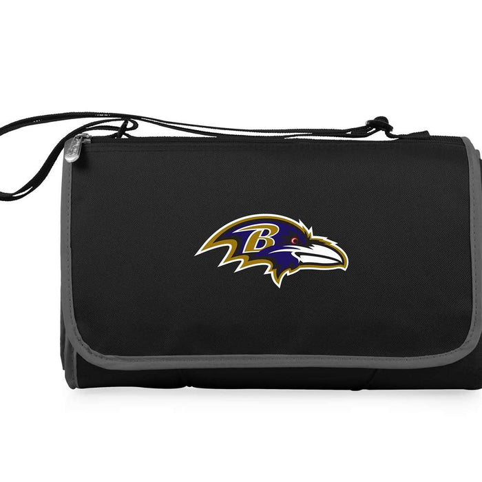 Baltimore Ravens Blanket Tote Outdoor Picnic Blanket
