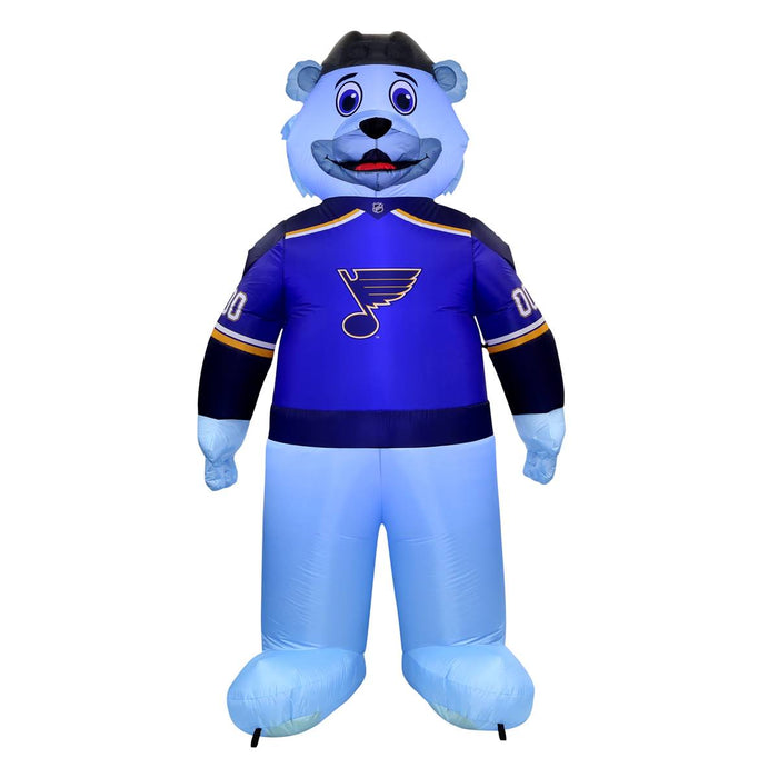 St Louis Blues Inflatable Mascot 7 Ft Tall