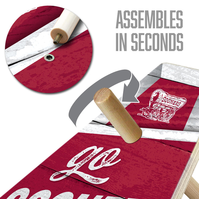 Oklahoma Sooners Ring Toss Tailgate Game