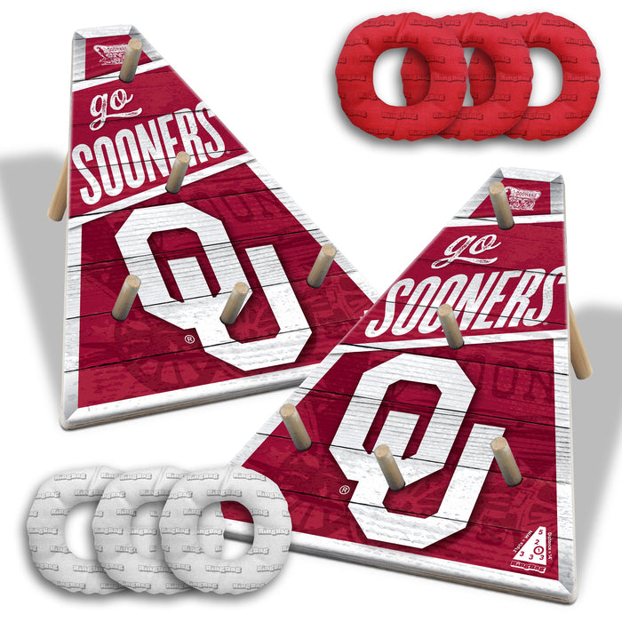 Oklahoma Sooners Ring Toss Tailgate Game