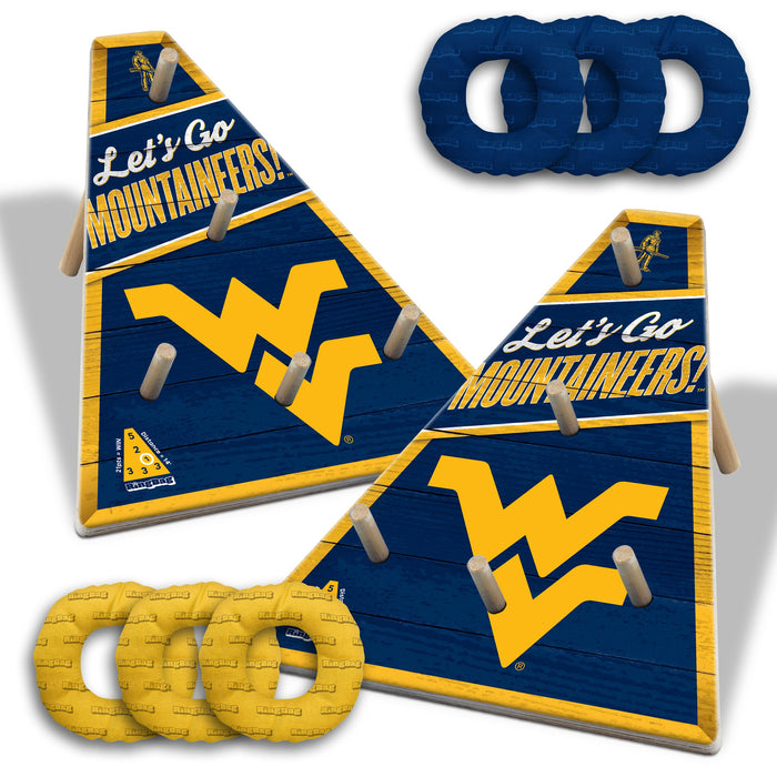 West Virginia Mountaineers Ring Toss Tailgate Game